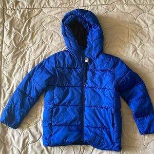 Gap Royal blue puffy jacket